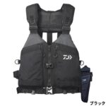 タクティカルロックショアベスト  ライフジャケット DF-4023 フリー ブラック