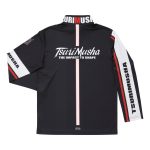 Musha ラインジップシャツ